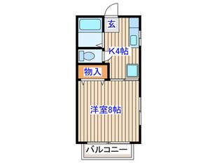 ＰＡＬ　ＺＯＮＥの物件間取画像